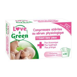 serum physiologique lingettes visage et creme visage