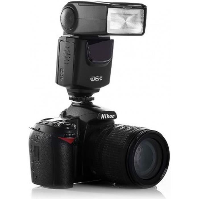 Flash DBK professionnel DF 400 pour Nikon D3000  D3100  D3200  D3300
