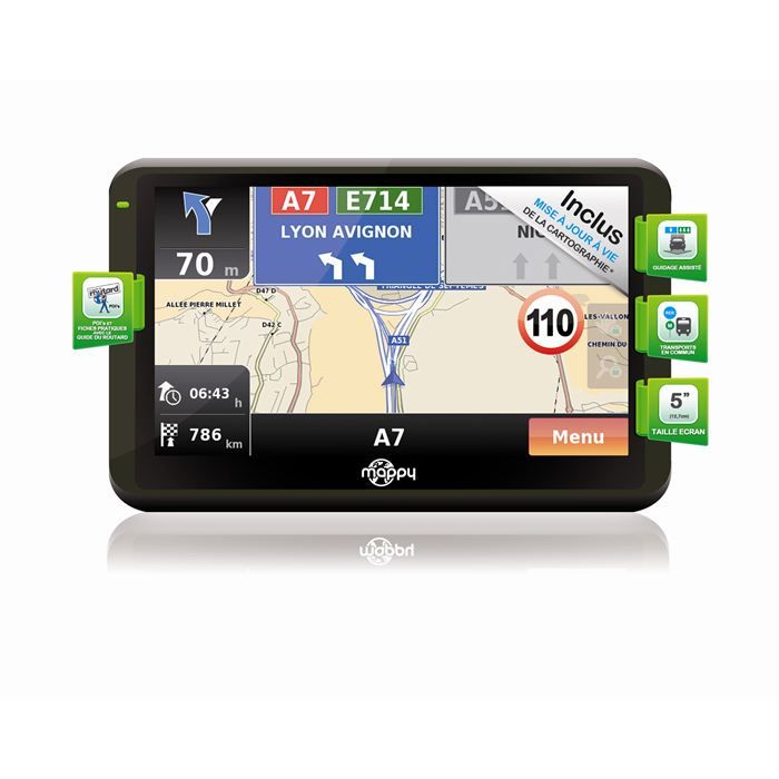 GPS Mappy Ulti E508 LM   Achat / Vente GPS AUTONOME GPS Mappy Ulti