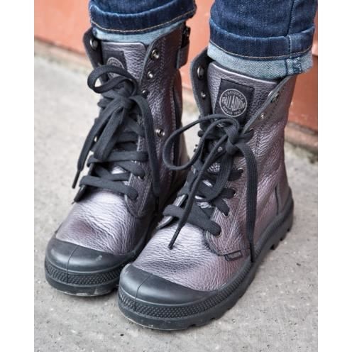 palladium cuir enfant