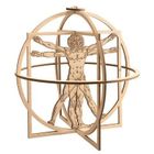  LEONARD DE VINCI : l'Homme de Vitruve