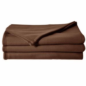 POLECO couverture polaire CHOCOLAT 180