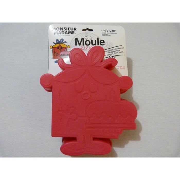 MOULE SILICONE ENFANT MONSIEUR MADAME Moule à gâteau 100 % silicone