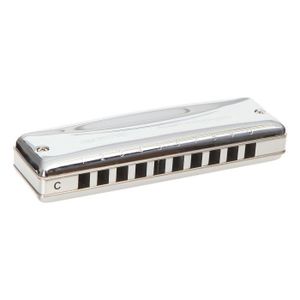 SUZUKI PROMASTER Harmonica diatonique en Do - Finition chromée
