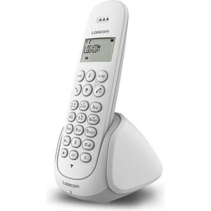 Logicom Aura 150 Solo Téléphone Sans Fil Sans Répondeur Blanc