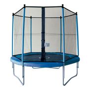 TRAMPOLINE  Trampoline TWIN 250 BLEU avec filet