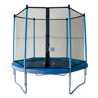 TRAMPOLINE  Trampoline TWIN 250 BLEU avec filet
