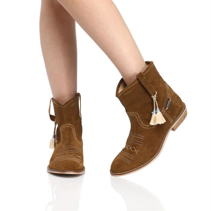 bottines pepe jeans femme