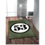  Tapis RALLY 53 100x150cm kaki, noir & blanc
