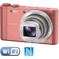 APPAREIL PHOTO COMPACT SONY DSC-WX350 Rose - CMOS 18 MP Zoom 20x Appareil APPAREIL PHOTO COMPACT SONY DSC-WX350 Rose - CMOS 18 MP Zoom 20x Appareil
