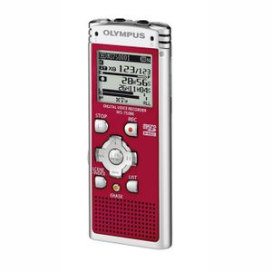 DICTAPHONE OLYMPUS WS 750 Enregistreur rouge DICTAPHONE OLYMPUS WS 750 Enregistreur rouge