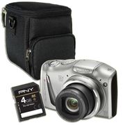 COMPACT CANON SX150 IS Argent + Etui + Carte SD 4Go