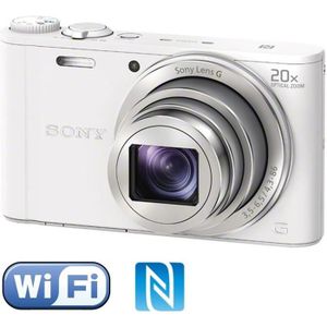 APPAREIL PHOTO COMPACT SONY DSC-WX350 Compact Blanc - CMOS 18 MP Zoom 20x APPAREIL PHOTO COMPACT SONY DSC-WX350 Compact Blanc - CMOS 18 MP Zoom 20x