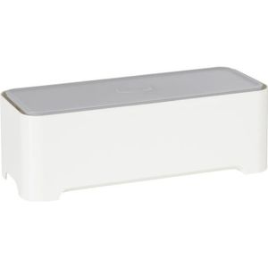 ALLIBERT Boite de rangement rectangulaire pour câbles et fils 37x15x13 cm E-box