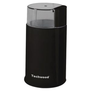 TECHWOOD TMC-886 Moulin ? café électrique - Noir