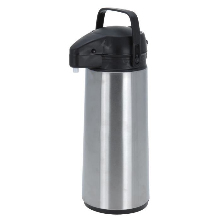 Compare Elite Thermos En Inox Pour Café, Thé Ou Lait Carafe Thermique à Double Paroi De 1,2L Price - Foto 8