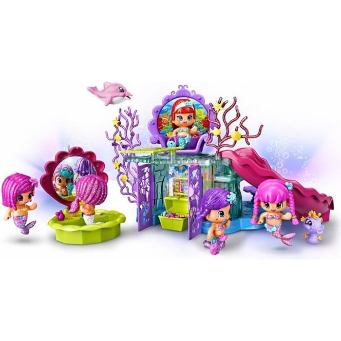 Royaume des sirènes pinypon Jeu de construction multicolore Famosa