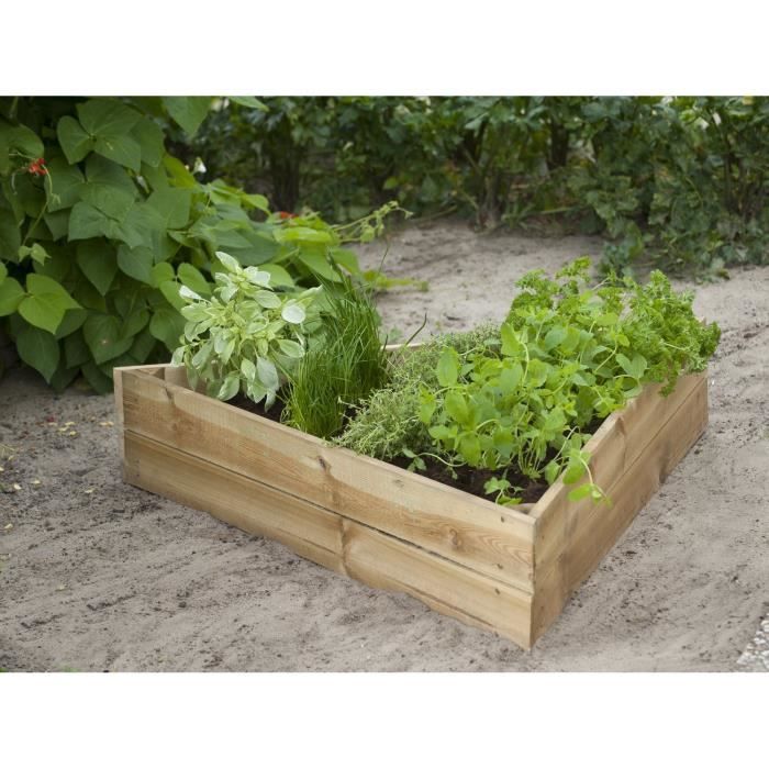 Carre potager achat / vente carre potager pas cher cdiscount Potager clôture désign