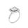 Mes-bijoux.fr - Bague Femme Métal Argenté et ornée
