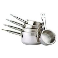 CASSEROLE - FAITOUT - MARMITE  SERIE 5 CASSEROLES INOX INDUCTION PROFESSIONNEL