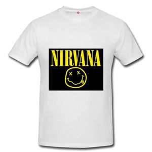 t shirt nirvana femme