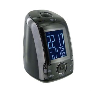 Radio réveil RADIO REVEIL NOIR FINITION TITANE USB MP3 -RR45USB Radio réveil RADIO REVEIL NOIR FINITION TITANE USB MP3 -RR45USB
