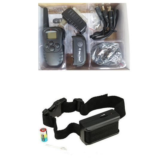 COLLIER ANTI ABOIEMENT CHIEN 7 NIVEAUX+Collier dressage COLLIER ANTI ABOIEMENT CHIEN 7 NIVEAUX+Collier dressage