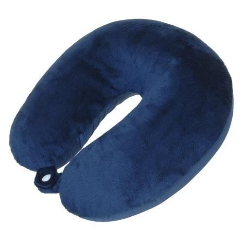 Oreiller Cervical En Microbilles - Taille 38x20cm, Léger (135g) - Pour Voyage, Avion, Voiture, Bureau, Camping