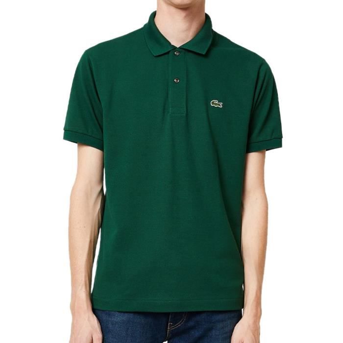 Polo Lacoste 1212 vert 132. Vert Achat / Vente polo Cdiscount