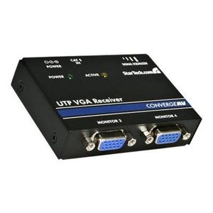 STARTECH Extendeur vidéo VGA sur Cat5 - Extender VGA - Prolongateur VGA sur câble Ethernet - 150 m - Récepteur
