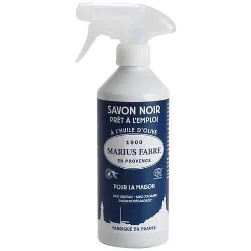 Savon noir écologique en spray à l'huile d'olive 500ml MARIUS FABRE