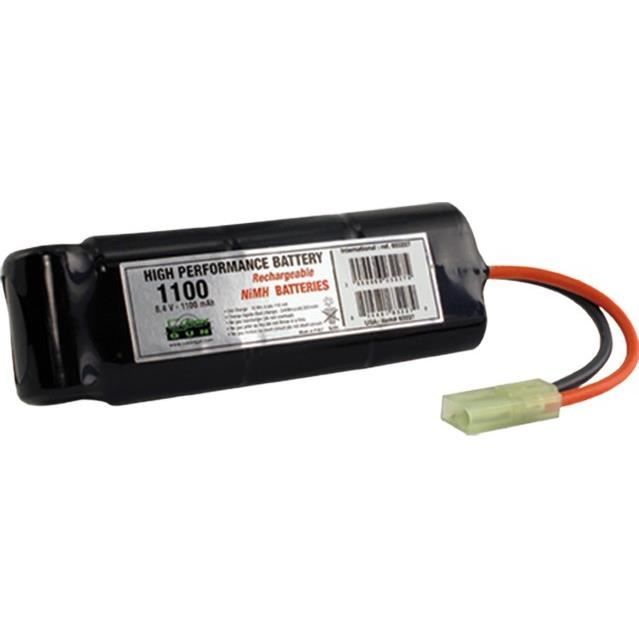 Batterie Airsoft NiMh Mini Tamiya 8,4V 1100 MaH SWISS ARMS Prix pas