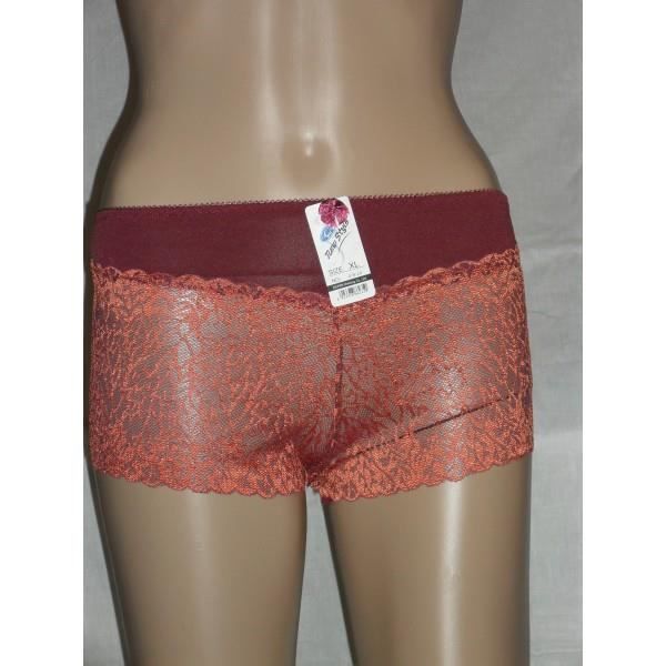 shorty femme marron