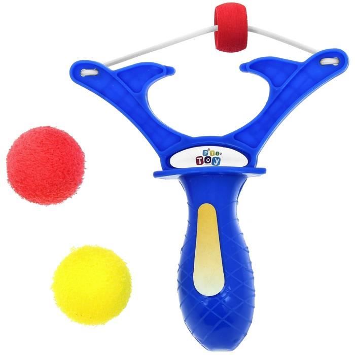Jouet De Fronde Caca Rigolo - Kit Avec 5 Frondes Et 15 Balles Caca Souriantes, Anti-stress, Pour Fêtes Et Blagues Entre Amis - 1