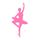 Stickers danseuse Ref: T-MK929 Rose clair 57x125 c