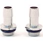  Embouts chromes 0.25" x 0.375" (BSPP250375CP)