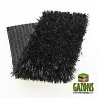 Noir / Anthracite 4m x 5m Gazon Synthétique Noir / Anthracite 4m x 5m Gazon Synthétique