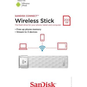 SANDISK Clé USB Wireless Stick - 200Gb - 2.0 - Wifi
