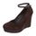 femme escarpin chaussure semelle compensée talon