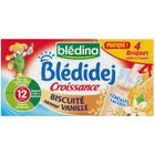 DESSERT-GOUTER BEBE Blédidej Vanille Biscuit 4x250ml