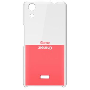 Wiko Coque Game changer Rainbow Lite 4G Corail