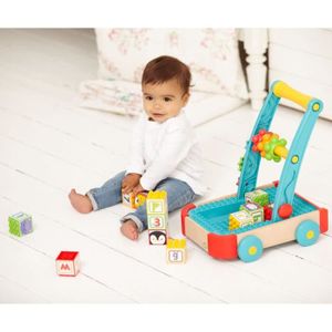 ELC Chariot d'Eveil avec Cubes et Lettres