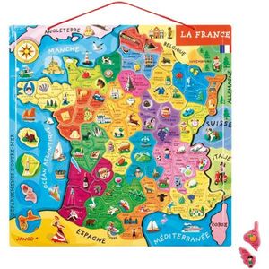 FORMES - PYRAMIDE Puzzle France Magnétique FORMES - PYRAMIDE Puzzle France Magnétique