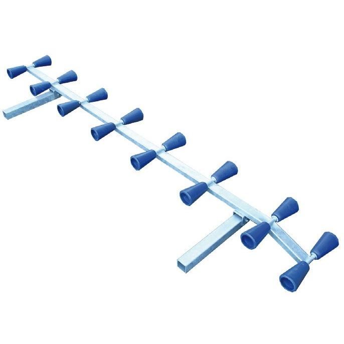 Support Rouleau monte 16 c&ocirc;nes Ref S01355   Rampe de 16 c&ocirc;nes