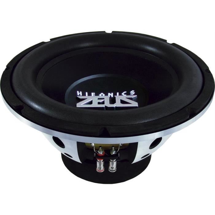 Hifonics ZEUS ZX1254 Subwoofer intégré 500W caisson de basse, avis et