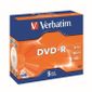 CD - DVD - BLU-RAY VIERGE POUR PC Verbatim DVD-R 16x (5)