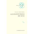 SCIENCES HUMAINES Les institutions du sens