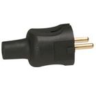 COFFRET ELECTRIQUE - MATERIEL ELECTRIQUE  Fiche male 16A 2P en caoutchouc