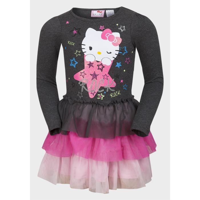 Robe tutu filles 10 12 ans Hello Kitty Rock vêtements enfants à