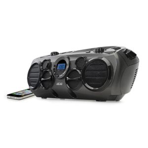AKAI AB-51T Boombox avec 6 Haut-parleurs - Radio - CD - MP3 - Port USB